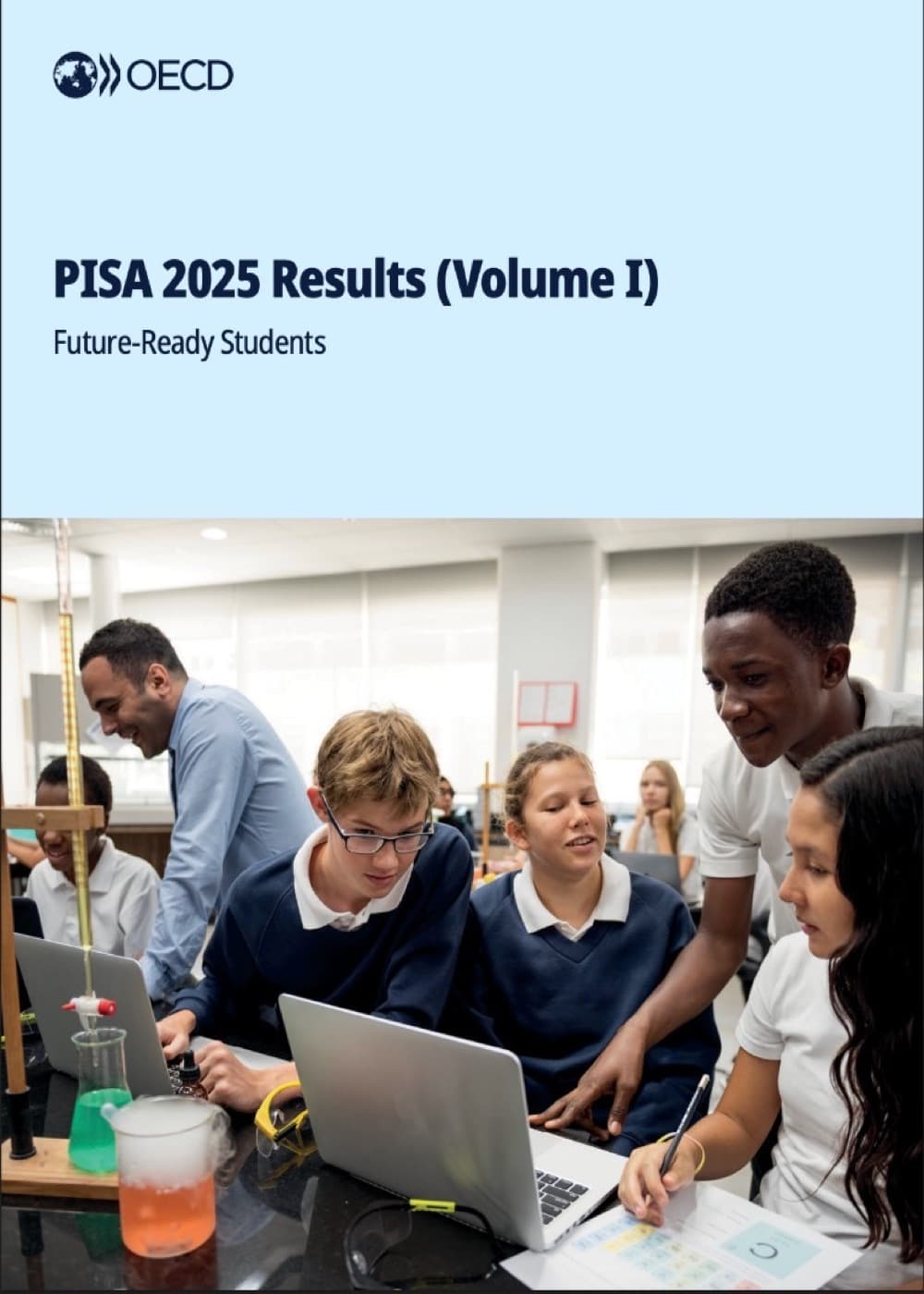 Portada del informe OCDE PISA 2025 Results, Volume I: Future-Ready Students.