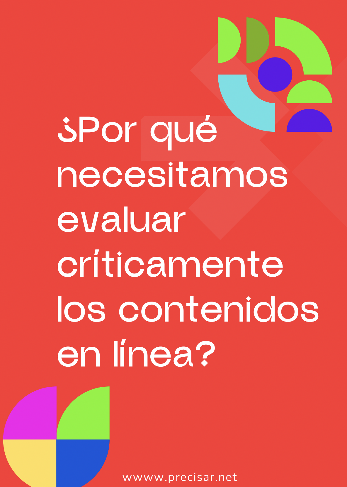 Portada: ¿Por qué necesitamos evaluar críticamente los contenidos en línea?